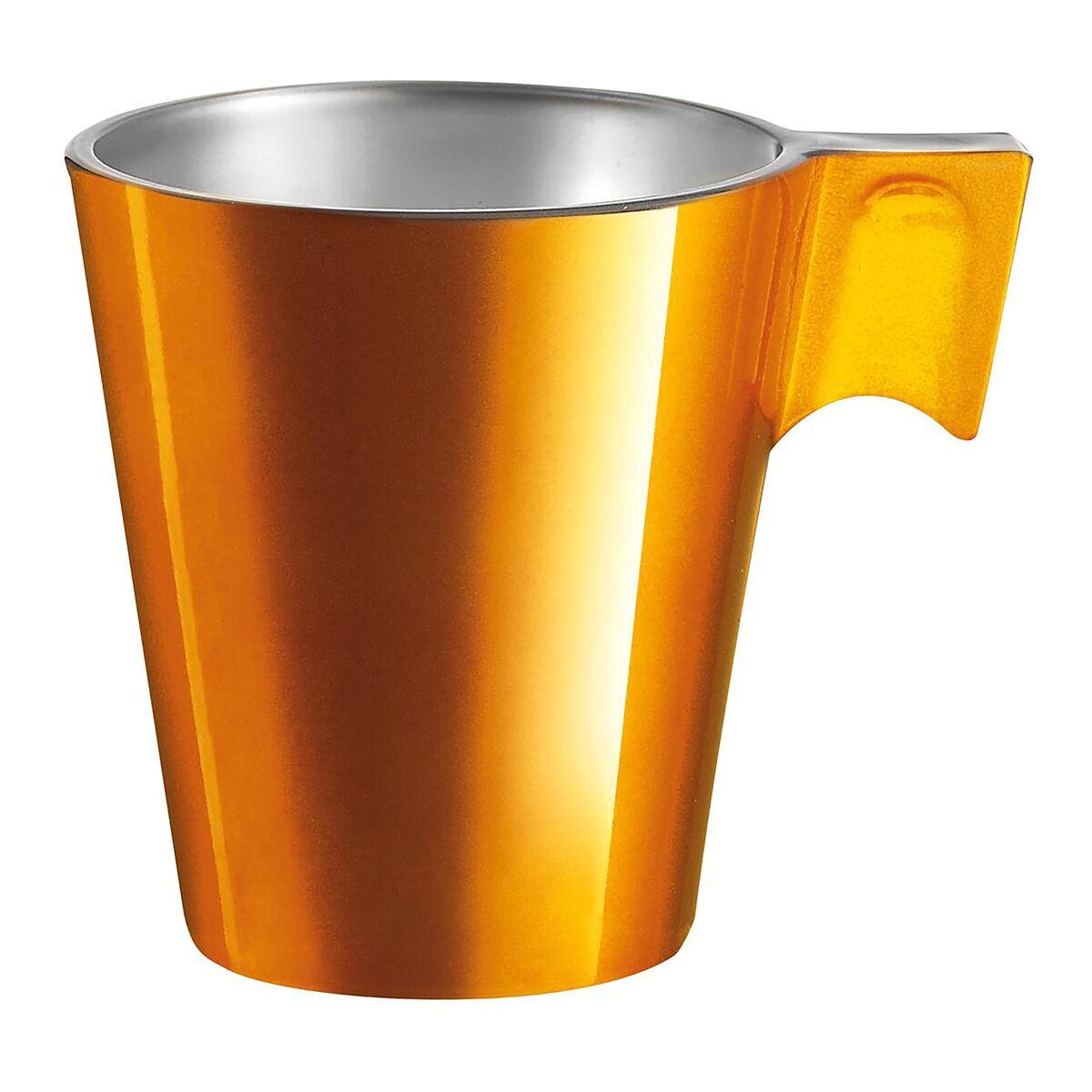 Luminarc Tempered Glass Coffee Mug Flashy Gold 80ml LUMINARC All